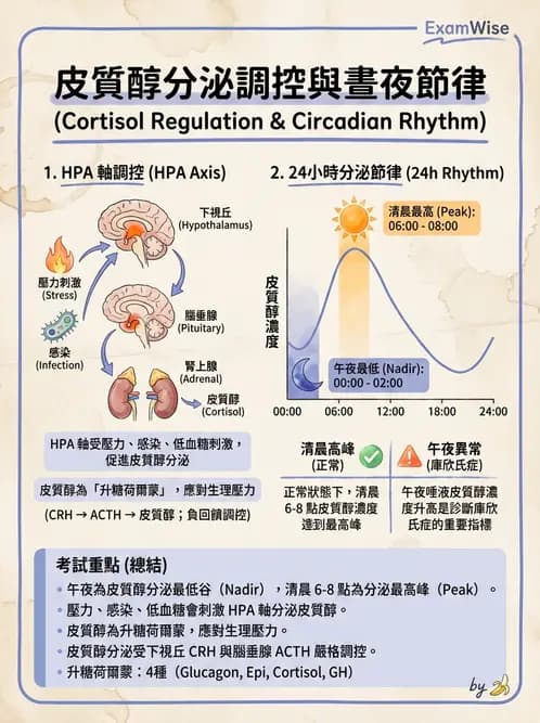 放射 - 內分泌生理 - AI 圖文解析預覽
