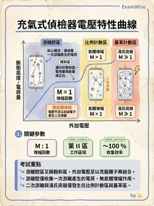 放射 - 充氣式偵檢器 - AI 圖文解析預覽