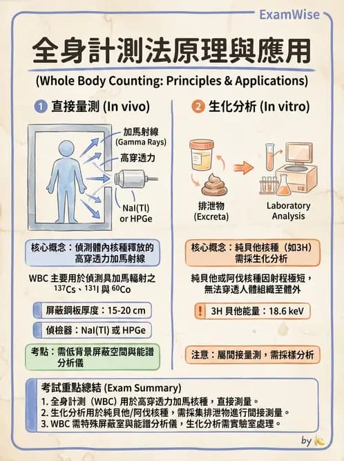 放射 - 體內劑量 - AI 圖文解析預覽