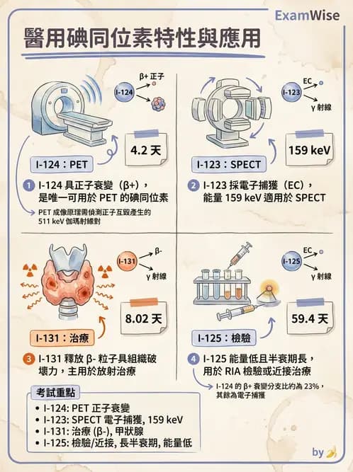 放射 - 核子醫學物理 - AI 圖文解析預覽