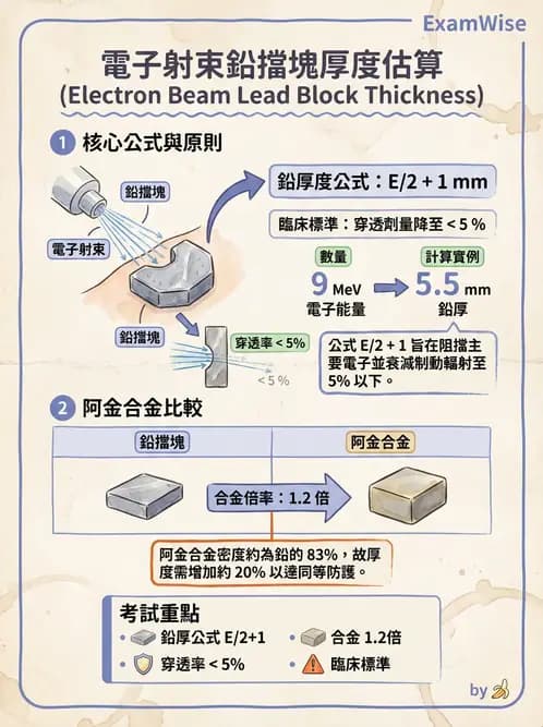 放射 - 電子射束臨床技術與應用 - AI 圖文解析預覽