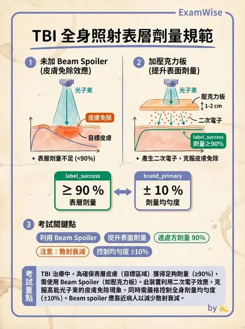 放射 - 全身放射治療技術(TBI/TSET) - AI 圖文解析預覽