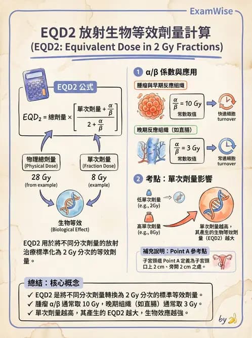 放射 - 近接放射治療臨床計畫與應用 - AI 圖文解析預覽