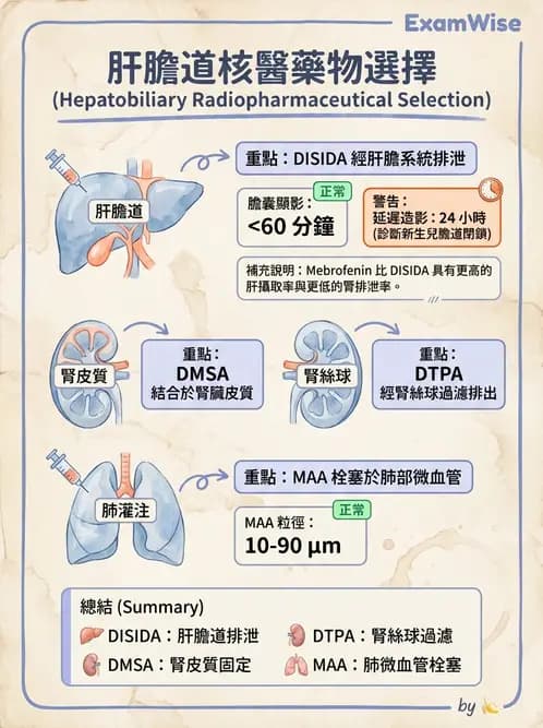 放射 - 肝膽造影 - AI 圖文解析預覽