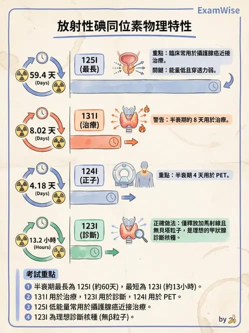 放射 - 蛻變類型與計算 - AI 圖文解析預覽
