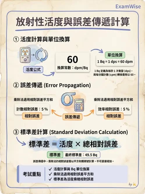 放射 - 放射計數統計 - AI 圖文解析預覽