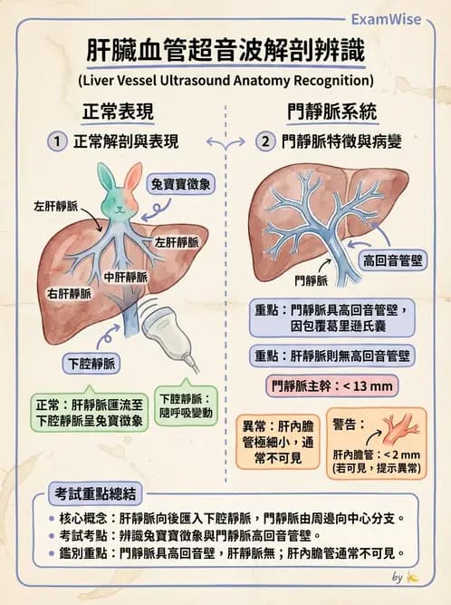 放射 - 肝臟超音波 - AI 圖文解析預覽