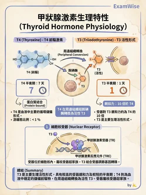 營養 - 內分泌與代謝生理學 - AI 圖文解析預覽