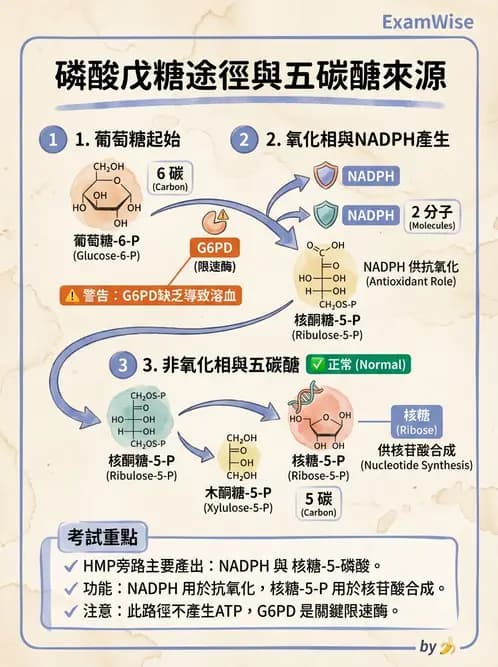營養 - 醣類代謝 - AI 圖文解析預覽