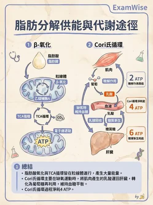 營養 - 脂質代謝 - AI 圖文解析預覽