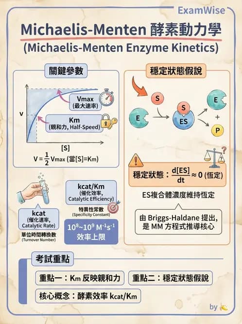 營養 - 酵素學基礎 - AI 圖文解析預覽