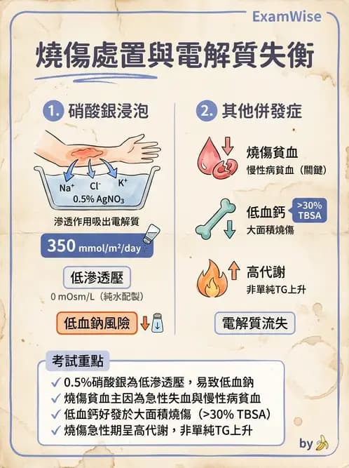 營養 - 燒燙傷與外傷重症營養 - AI 圖文解析預覽