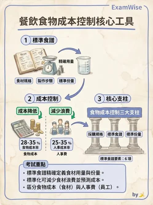 營養 - 食材成本計算與定價策略 - AI 圖文解析預覽