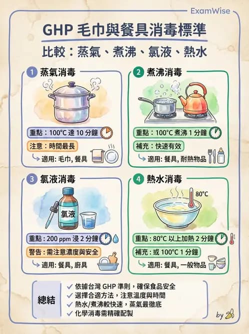 營養 - 食品安全衛生管理 - AI 圖文解析預覽