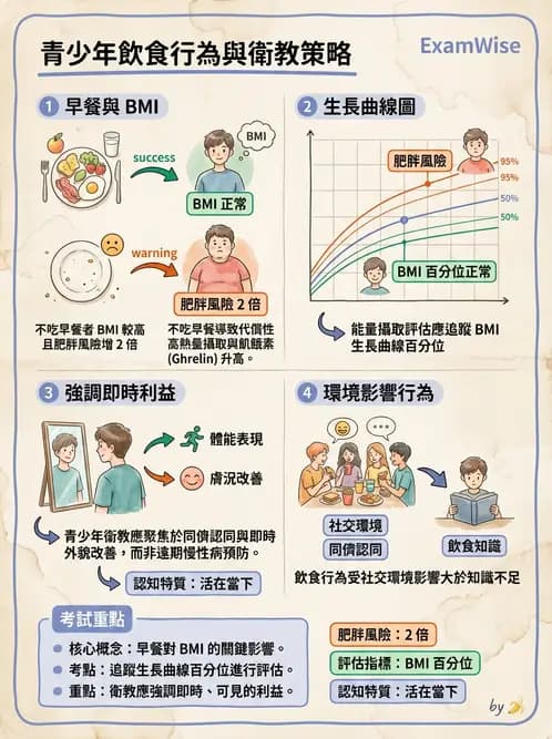 營養 - 兒童青少年與老年營養 - AI 圖文解析預覽