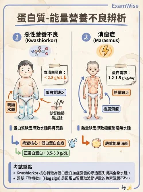 營養 - 生化指標與營養缺乏 - AI 圖文解析預覽