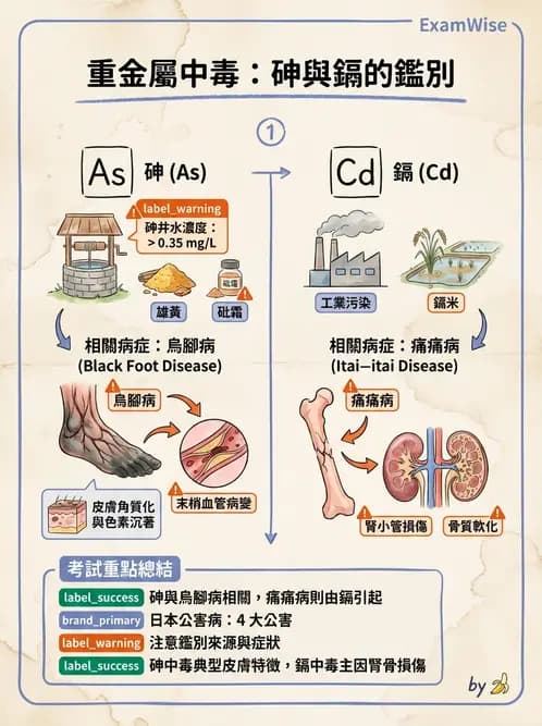 營養 - 化學性危害 - AI 圖文解析預覽