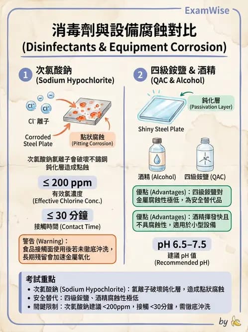 營養 - 食品用洗潔劑與殺菌消毒 - AI 圖文解析預覽