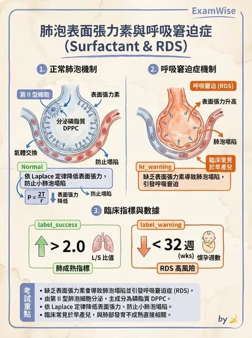 醫檢師 - 肺功能判讀與氣體交換 - AI 圖文解析預覽