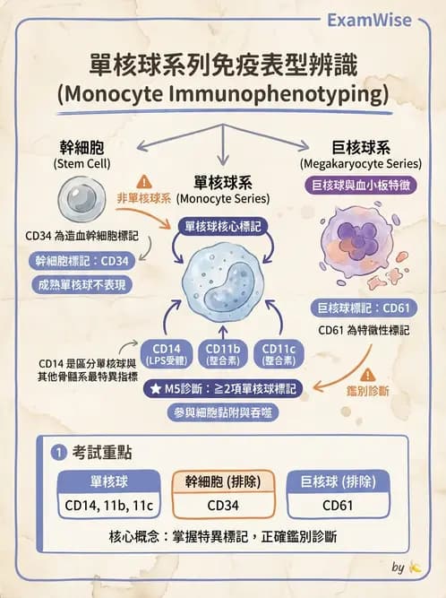 醫檢師 - 白血球生理與形態 - AI 圖文解析預覽