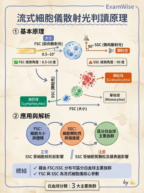 醫檢師 - 白血球生理與形態 - AI 圖文解析預覽