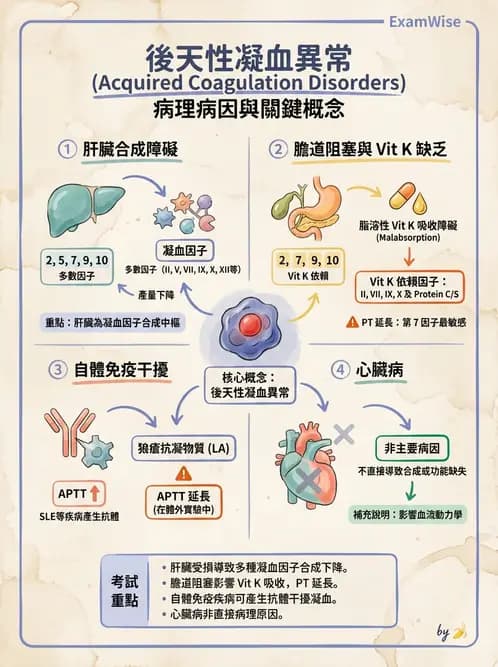 醫檢師 - 出血性疾病與檢驗 - AI 圖文解析預覽
