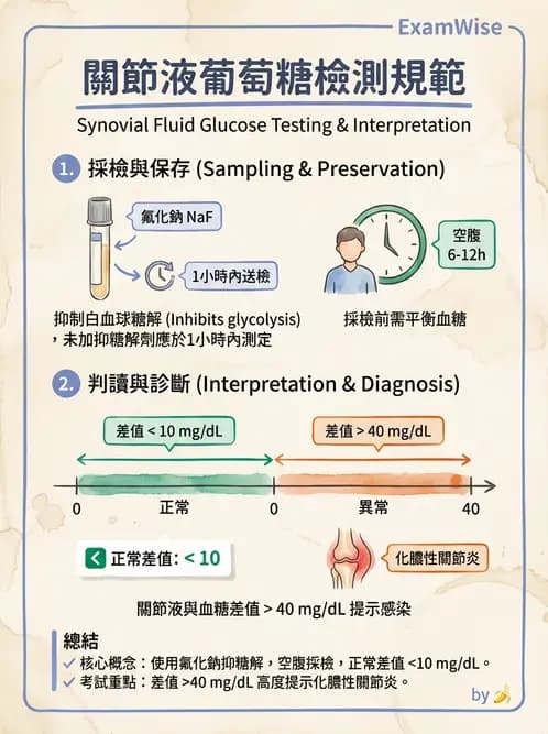 醫檢師 - 滑膜液檢查 - AI 圖文解析預覽