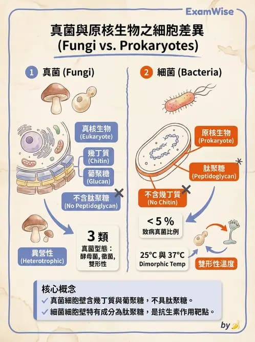 醫檢師 - 真菌診斷與治療 - AI 圖文解析預覽