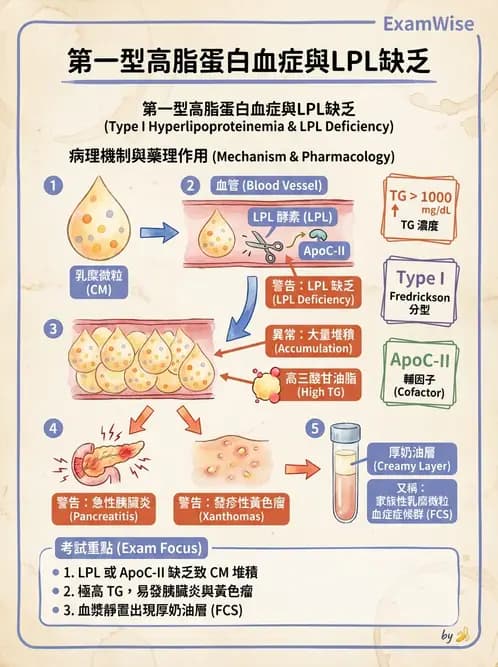 醫檢師 - 脂蛋白分類與臨床應用 - AI 圖文解析預覽