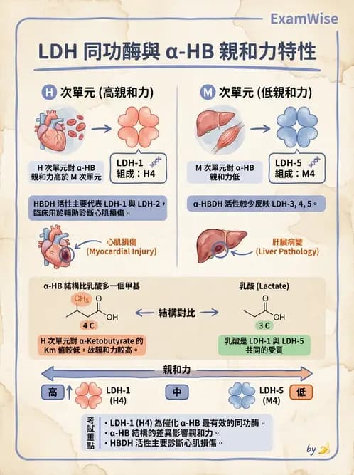 醫檢師 - 臨床酵素學基礎 - AI 圖文解析預覽