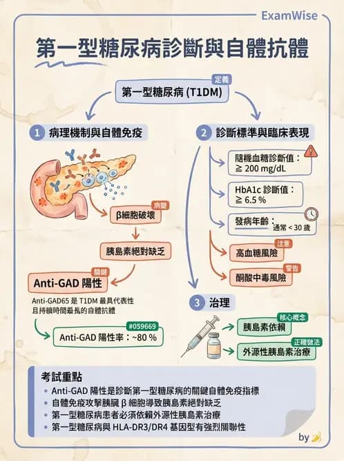 醫檢師 - 其他自體免疫疾病與自體抗體檢驗 - AI 圖文解析預覽