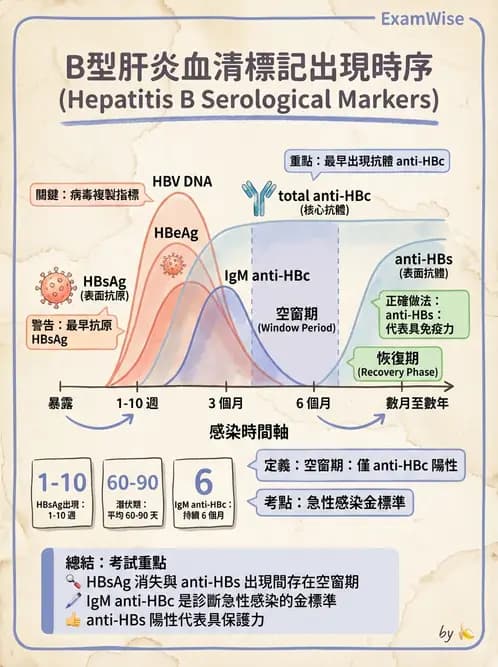 醫檢師 - B型肝炎病毒 - AI 圖文解析預覽