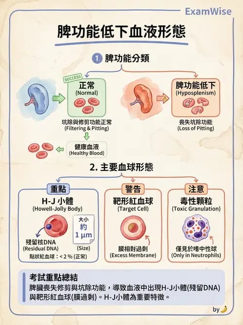 醫檢師 - 紅血球生理與形態 - AI 圖文解析預覽