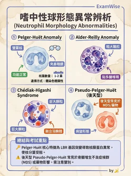 醫檢師 - 淋巴瘤、漿細胞疾病與白血球異常 - AI 圖文解析預覽
