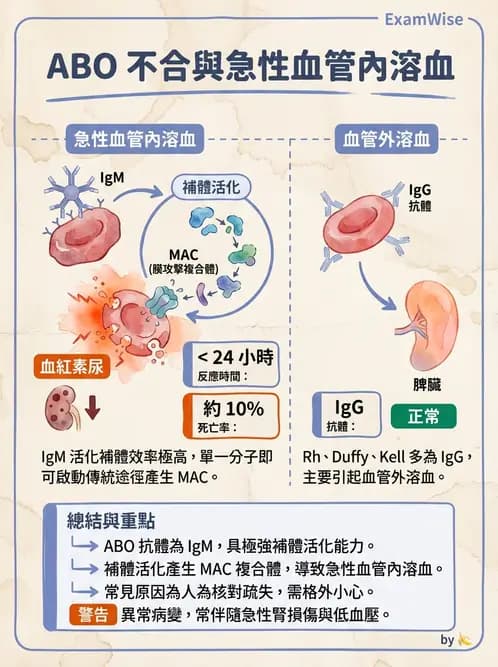 醫檢師 - 輸血反應與血庫品管 - AI 圖文解析預覽