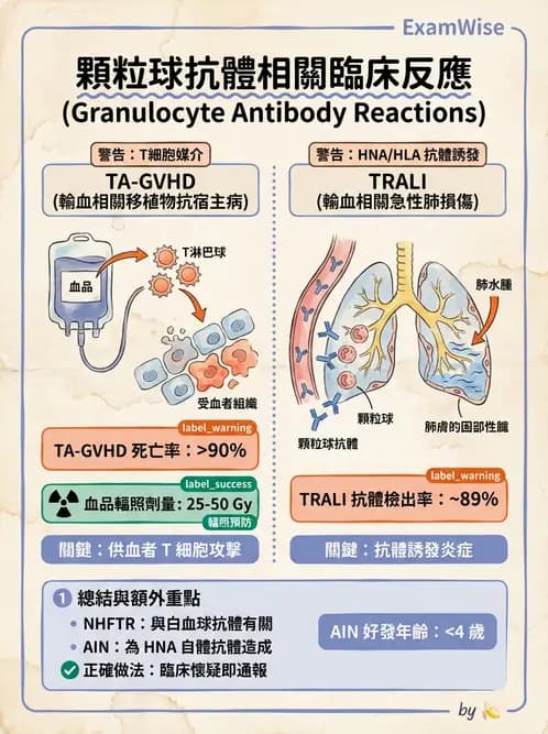 醫檢師 - 輸血反應與血庫品管 - AI 圖文解析預覽
