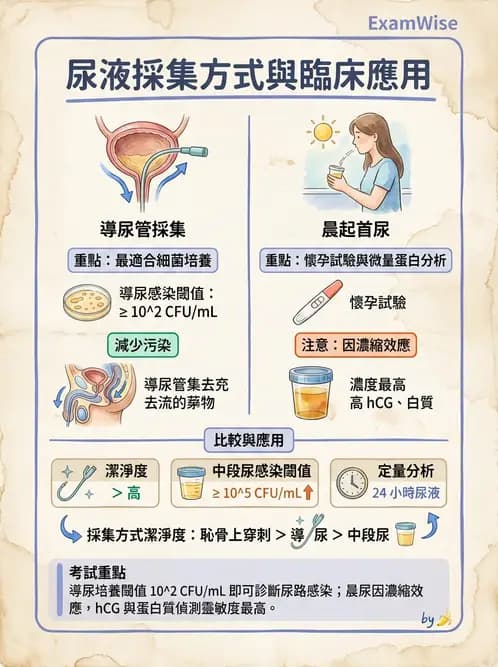 醫檢師 - 尿沉渣鏡檢與物理檢查 - AI 圖文解析預覽