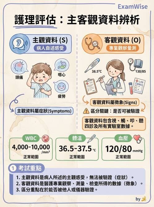 護理師 - 護理過程(評估至評值) - AI 圖文解析預覽