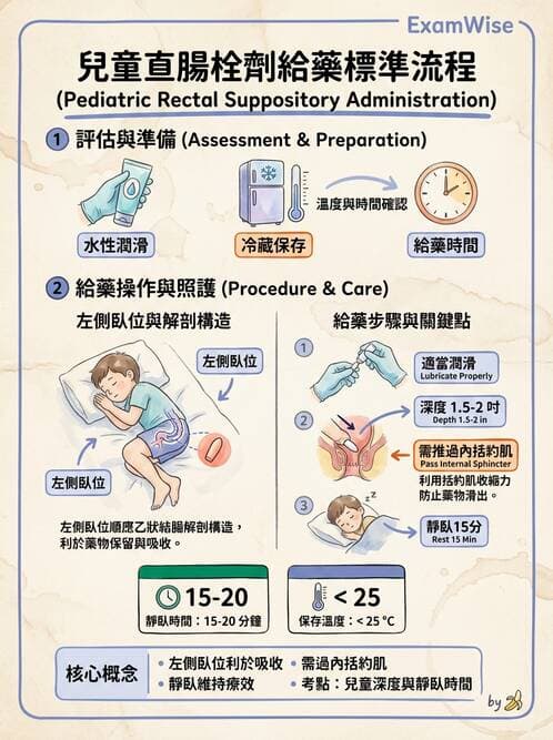 護理師 - 給藥原則與口服給藥 - AI 圖文解析預覽