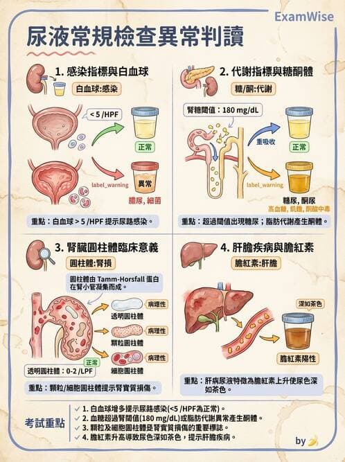 護理師 - 泌尿排泄與導尿護理 - AI 圖文解析預覽