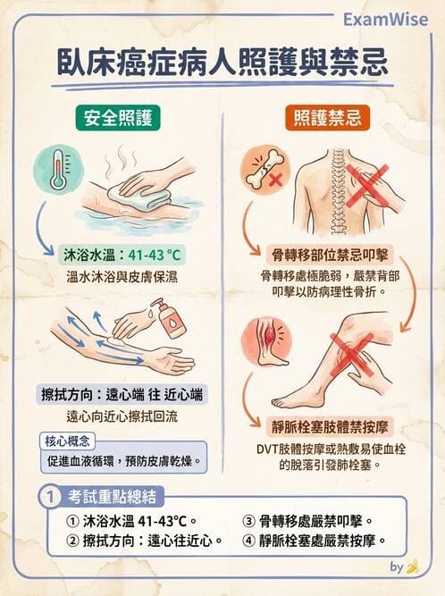 護理師 - 個人衛生與舒適照護 - AI 圖文解析預覽
