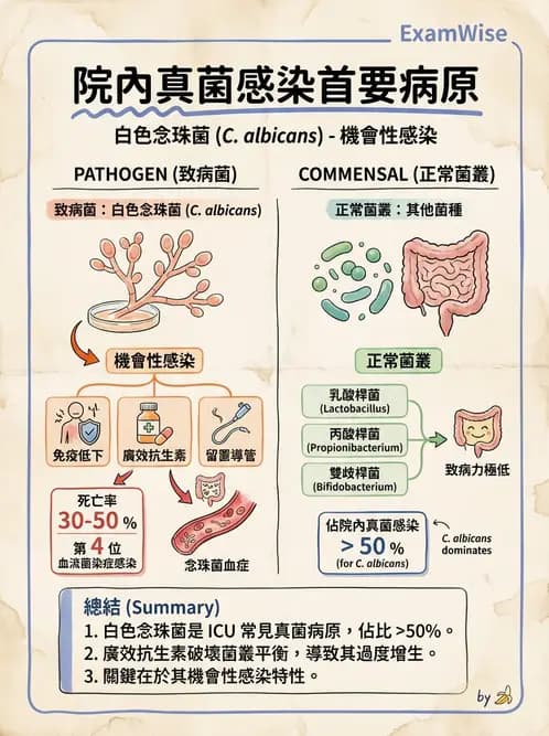 醫檢師 - 感染症與院內感染 - AI 圖文解析預覽