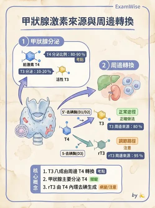 醫檢師 - 甲狀腺與垂體內分泌 - AI 圖文解析預覽
