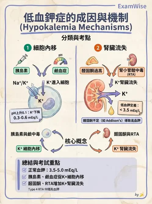 醫檢師 - 電解質與微量元素 - AI 圖文解析預覽