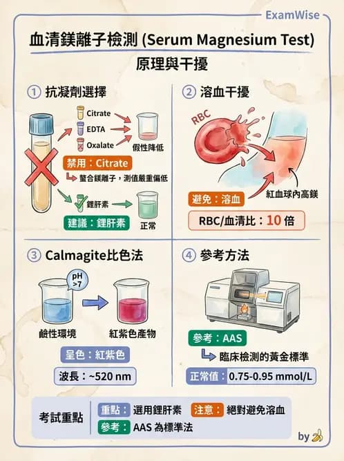 醫檢師 - 電解質與微量元素 - AI 圖文解析預覽