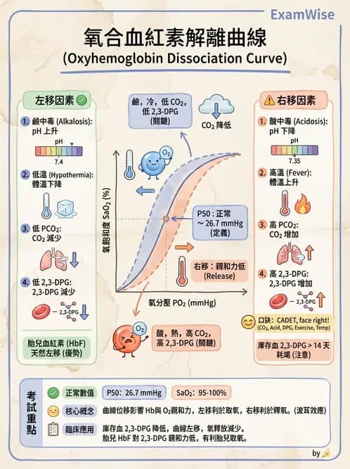 醫檢師 - 血液氣體分析及酸鹼平衡 - AI 圖文解析預覽