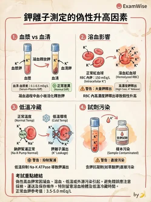 醫檢師 - 電解質與微量元素 - AI 圖文解析預覽