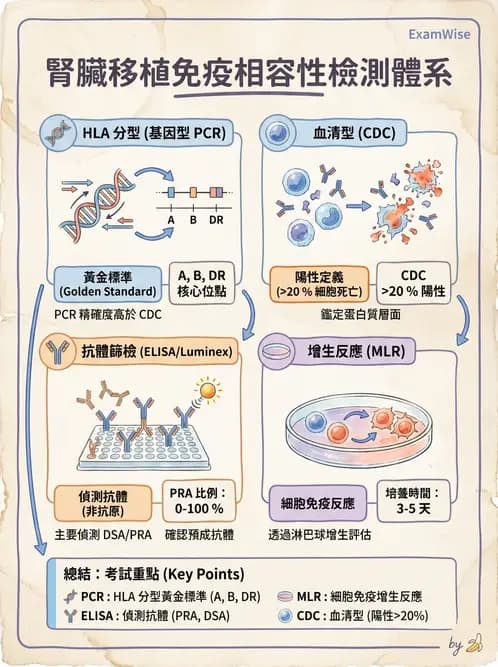 醫檢師 - 組織型與移植免疫學 - AI 圖文解析預覽