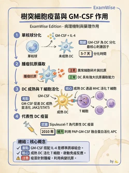 醫檢師 - 腫瘤免疫學免疫療法及疫苗 - AI 圖文解析預覽