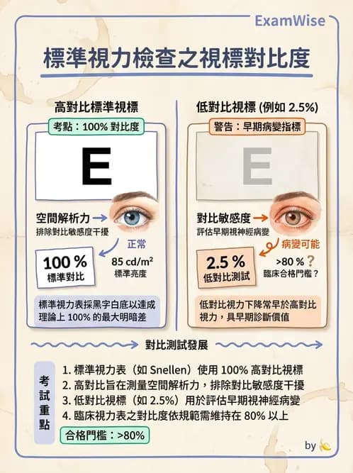 驗光師 - 視覺生理與檢查 - AI 圖文解析預覽